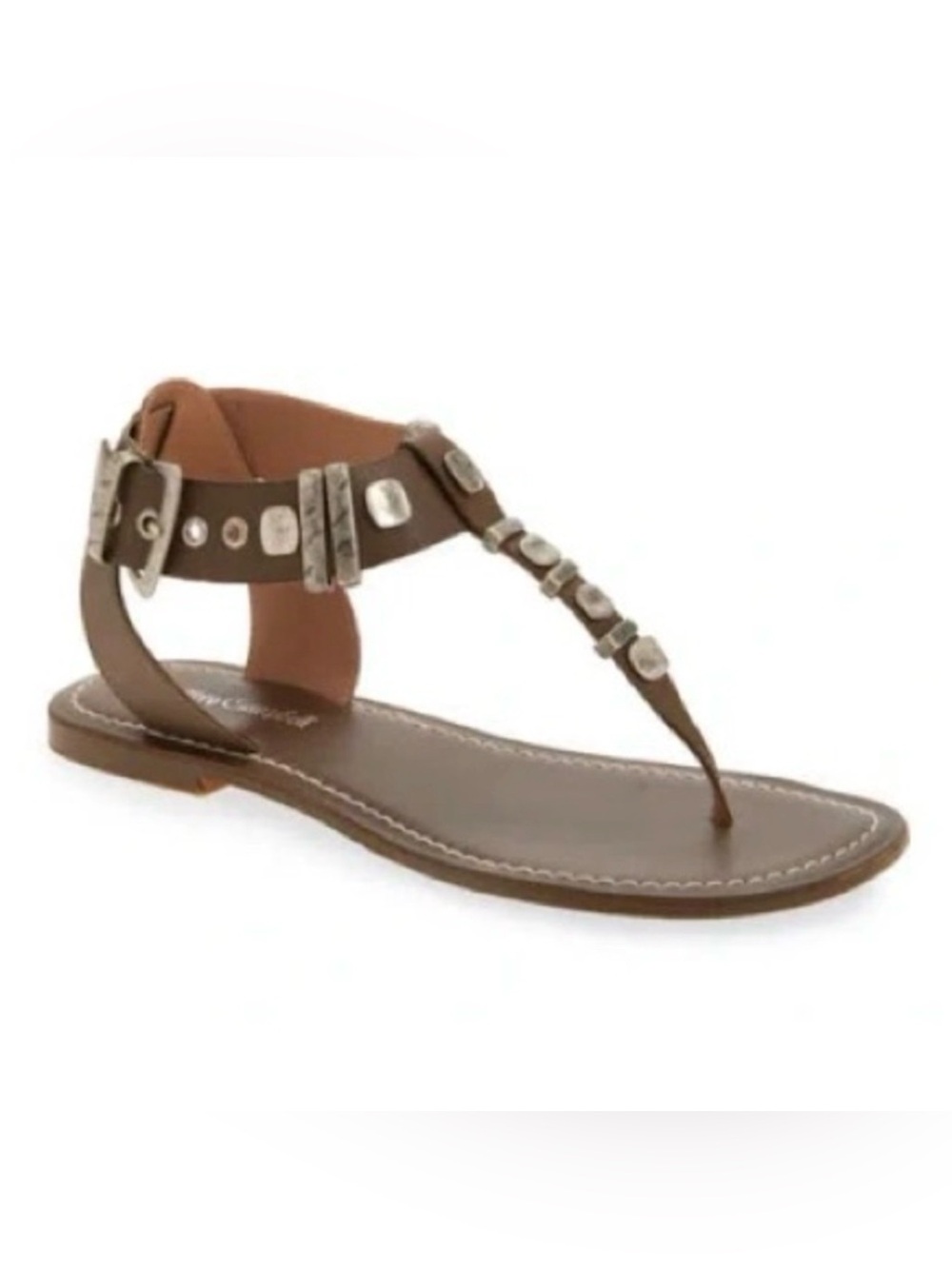 Jeffrey Campbell Leif Black Thong Sandals Sz 6